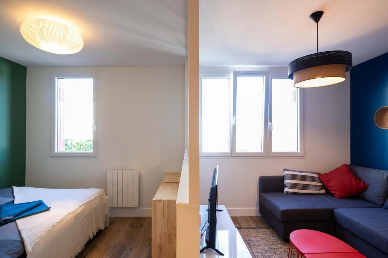 אונדאיי Goxoa - Appartement Au Calme, Centre Ville, Parking - Wifi מראה חיצוני תמונה